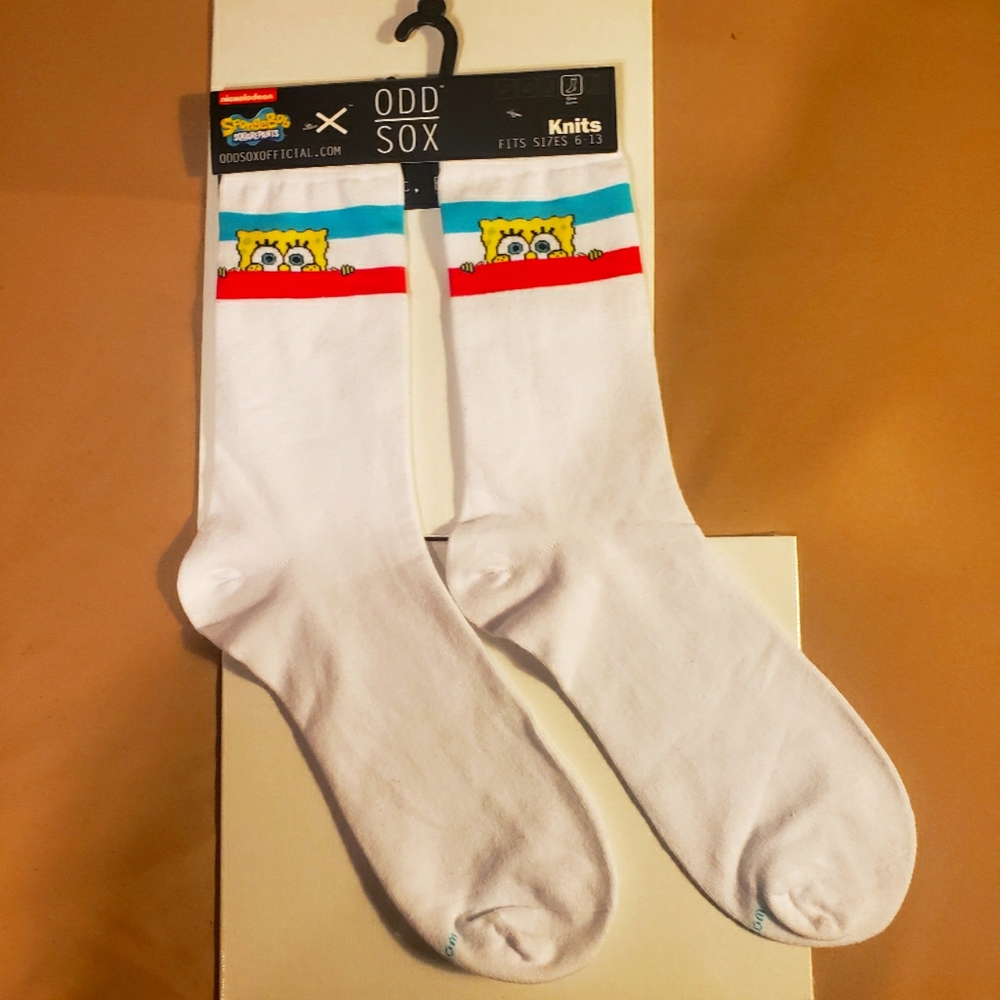 Spongebob SquarePants crew socks